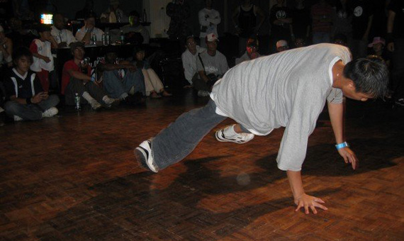 breakdancing